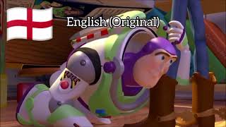 Buzz Look An Alien In Flags of Different Languages
