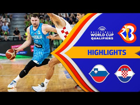Doncic on fire! | 🇸🇮 SLO vs. CRO 🇭🇷 | Basketball Highlights - #FIBAWC 2023 Qualifiers