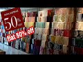 Flat 50% off Sana Safinaz Sale & New Summer  Mahay Collection- Vlogs for all
