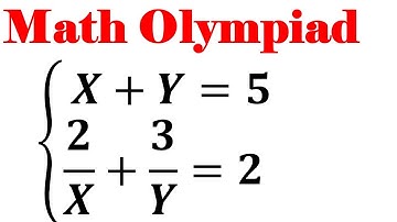 Olympiad Mathematics, A Nice Algebra Problem, System of Equation Solving, Math Olympiad Problem