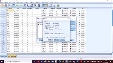 2.2. Análisis factorial (Procedimiento 2: confirmatorio)