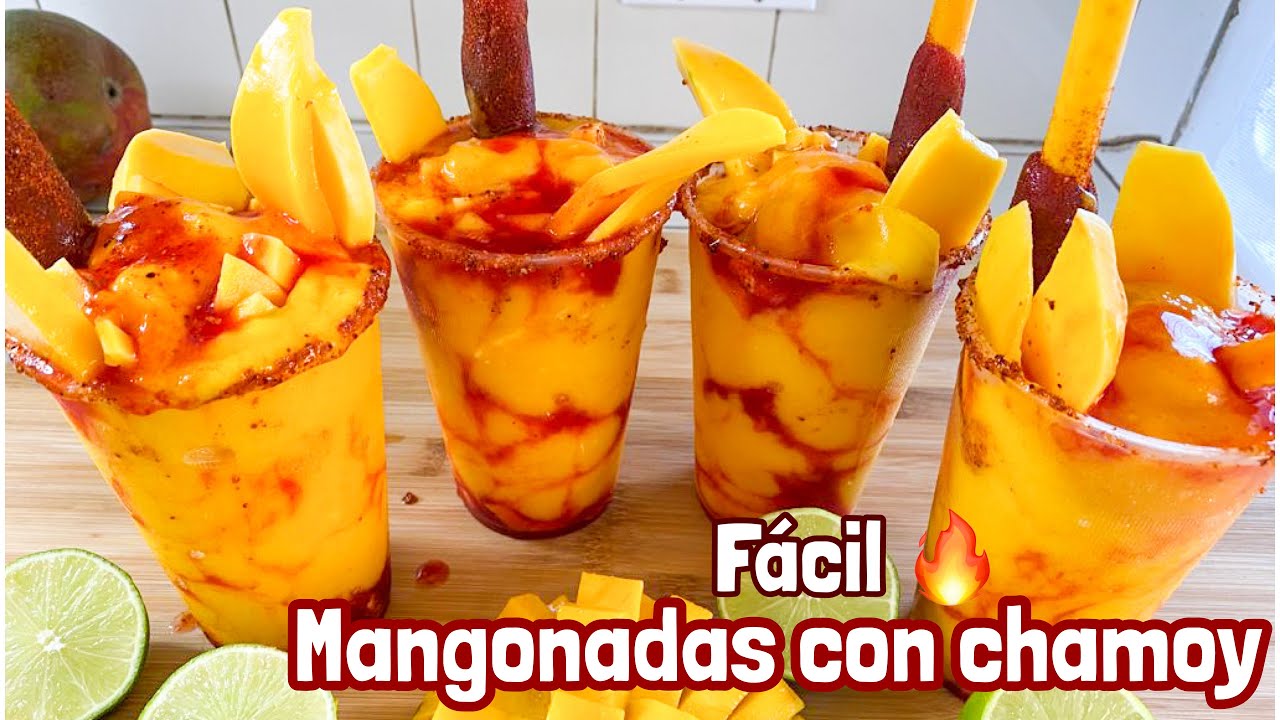 HACER MANGONADAS CON CHAMOY 🔥🥭🍋 las más fáciles y DELICIOSAS‼️