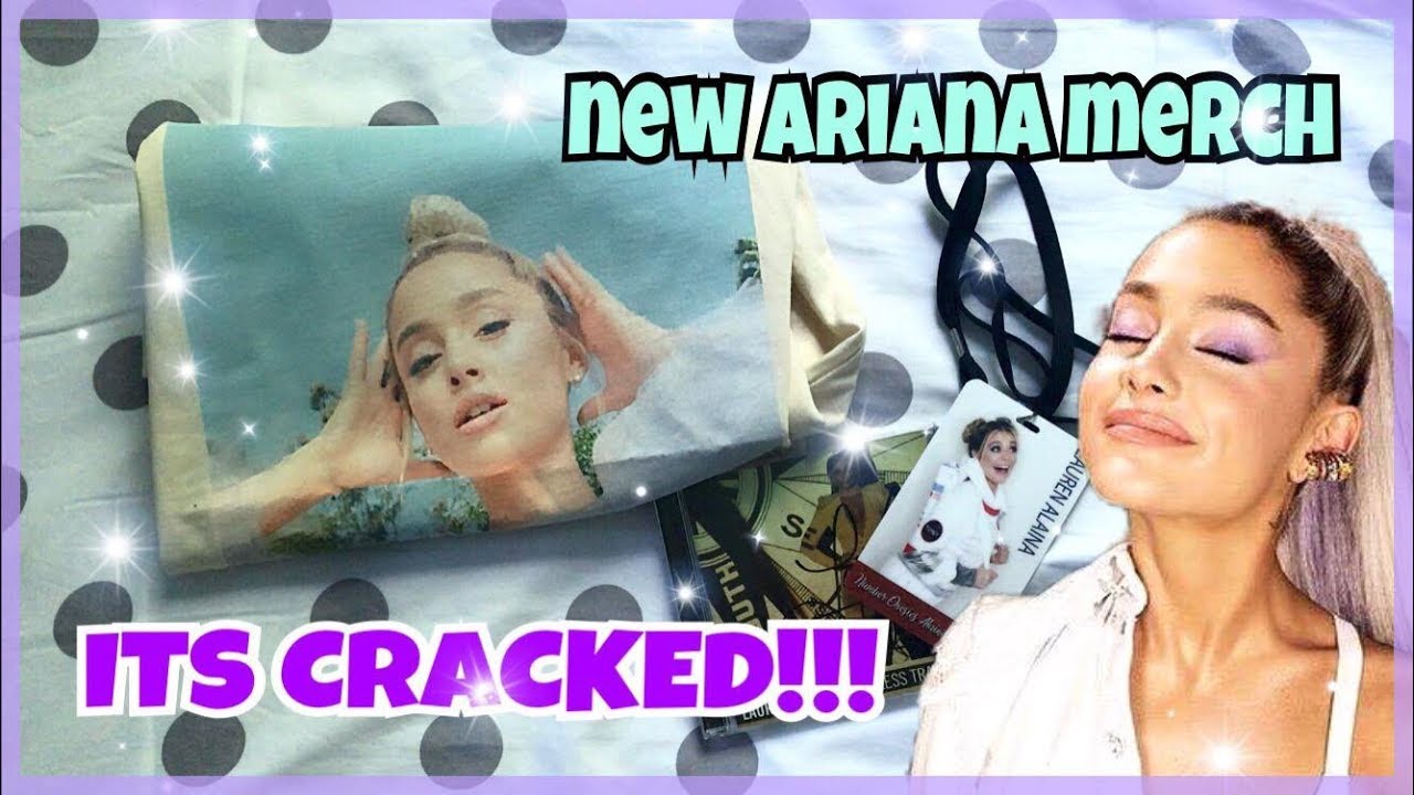 💜New Ariana Grande Merch Unboxing!!💜| Designed by Me | Sara Harlee