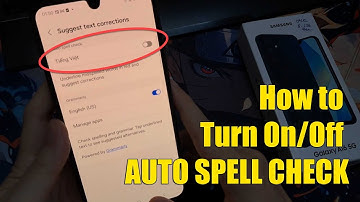Samsung Galaxy A16: How to Turn On/Off AUTO SPELL CHECK