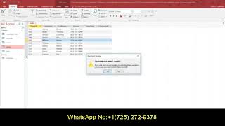 MS Access Module 1 and 2 Exam | SAM Cengage Course