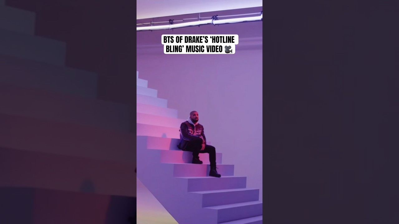 #BTS of #Drake’s music video for #hotlinebling