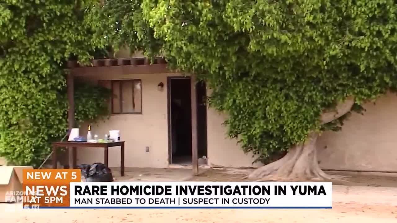 Yuma man stabbed to death by neighbor, police say