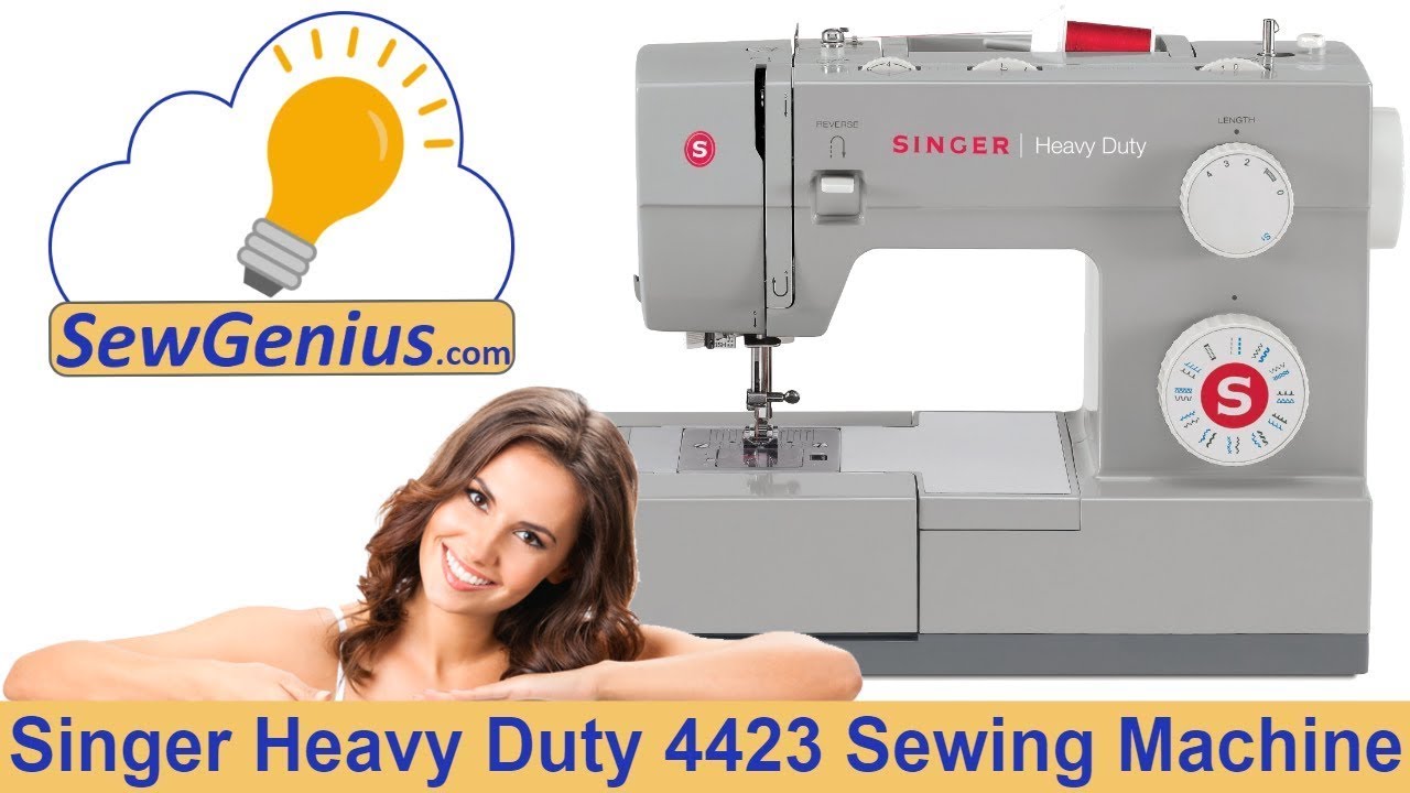 Singer Heavy Duty 4423 23 Overcast & Hem Stitch 