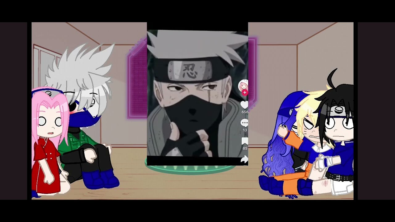 El equipo 7 reacciona a sasunaru, sakuhina y kakairu. 