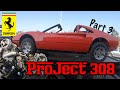 1978 Ferrari 308 GTS Engine and transmission disassembly.