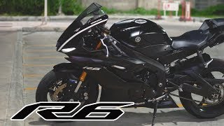 YAMAHA YZF-R6 2017 BLACK  100FPS (SONY A7SII + 35 f1.4)