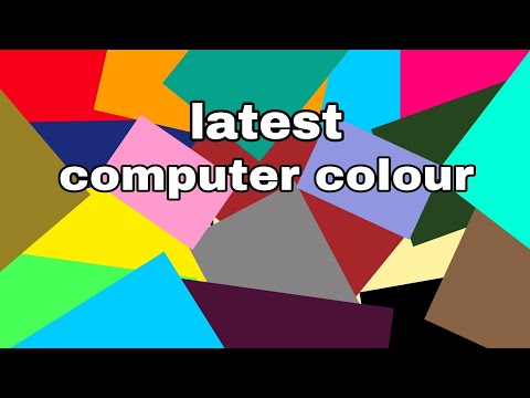 105 Computer Colours Book And Code No Choice Colour Shade