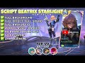 Script Skin Beatrix Starlight - Space Agent No Password | Full Effect Voice | Patch Terbaru 