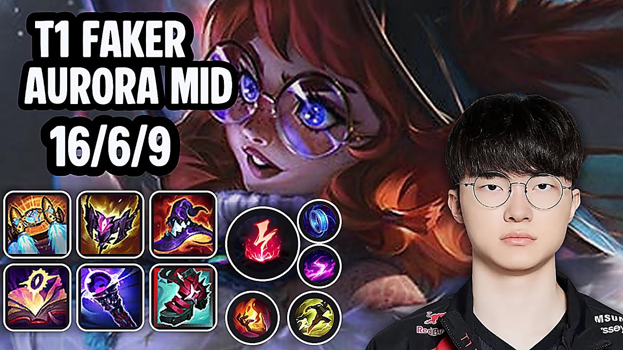 T1 Faker Aurora Mid SoloQ Replay 20260123