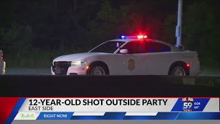 2 men arrested after house party led to 12-year-old being shot