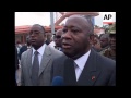 Ivory Coast president visits former rebel stronghold, joined by heads of state