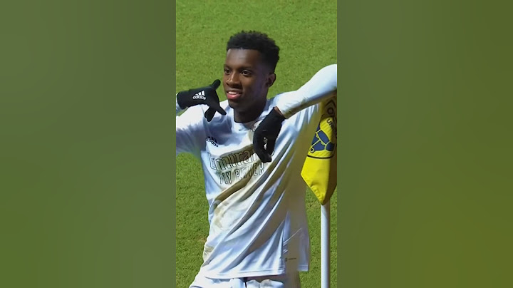 Eddie Nketiah’s Iconic celebration 📞 #shorts