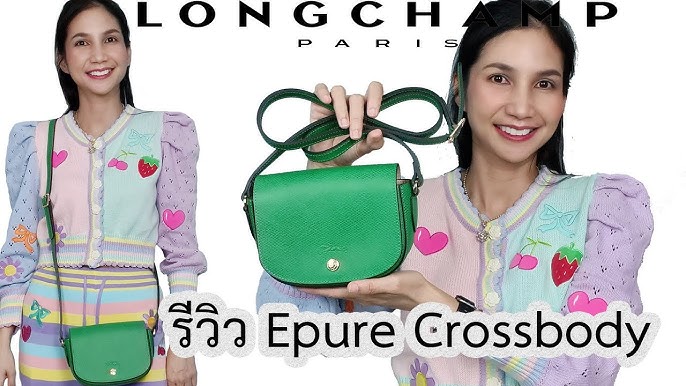 LONGCHAMP XS EPURE CROSSBODY BAG IN BROWN, REVIEW, WHAT FITS INSIDE