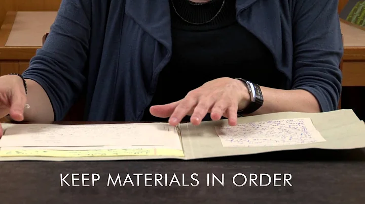 Special Collections Library - Handling Archival Collections