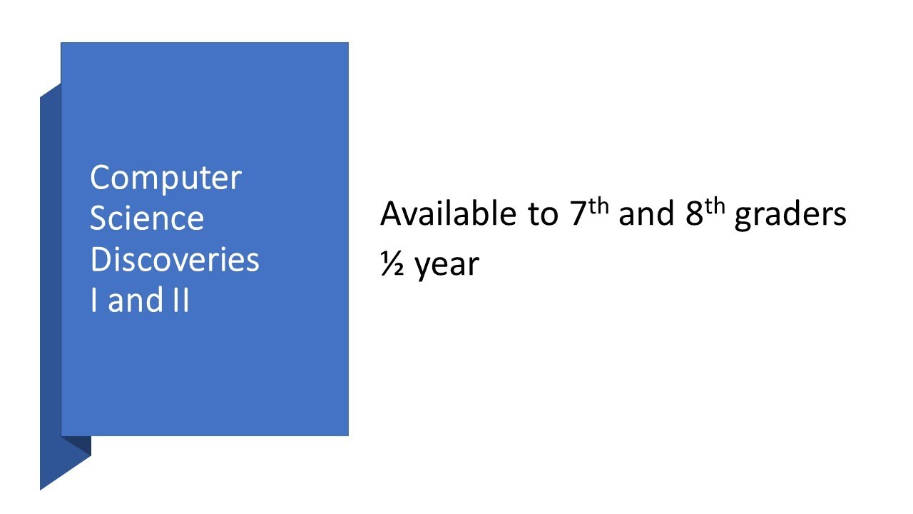 Computer Science Discoveries - YouTube