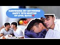 Surprising My Boyfriend | 19 Months of Love | PaulKen | 1st Real Life BL Couple | Gay Couple