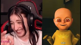 Pqueen The Baby İn Yellow Funny Moments