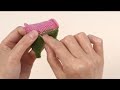 Weaving in Ends into the Fabric