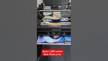 Epson L380 printer Best Photo print  All-in One Color Xerox printer