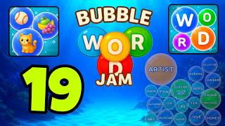 BUBBLE WORD JAM level 19