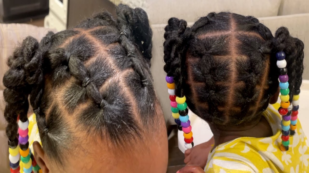 Hairstyle for Little Girls - Back to School Hairstyles for Girls - Best  Black Kids Hairstyle with Extensions - African American Kids Hairstyles -  How to Braid Your Childs Hair - athomewithzan.com (