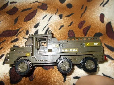 Обзор машины из конструктора Lego "Сухопутные войска 2"