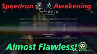 Ghostrunner 🥷🏃🏻‍➡️ Speedrun Level 1 / An Awakening/ Under 2 Minutes 👊🏼