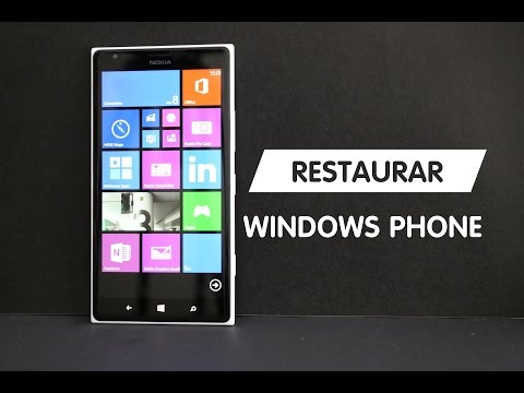 Como restaurar o Windows Phone - (Factory Reset Windows Phone)