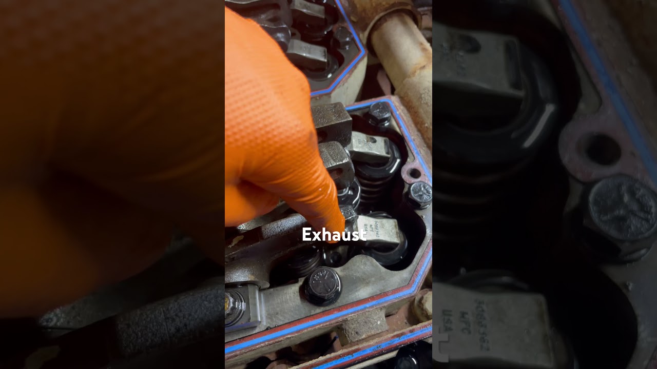 Cummins KTA 19 Cylinder Head Valve Set Up 