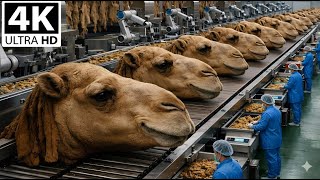 Inside The Camel Wool Factory How Desert Wool Becomes Premium Clothing Full Process