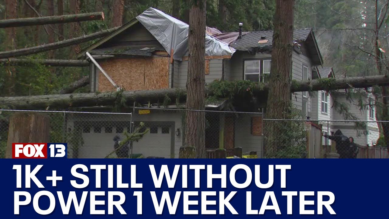 Some PSE customers still without power a week after storm | FOX 13 ...