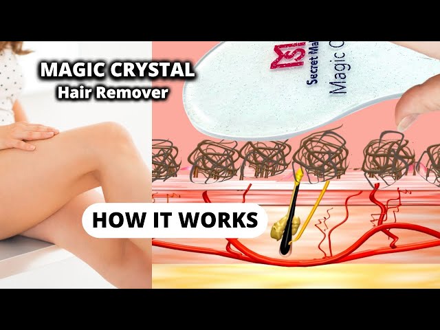 Magic Crystal Painless Hair Remover  Secret Make-Up – Secret Make-Up UK