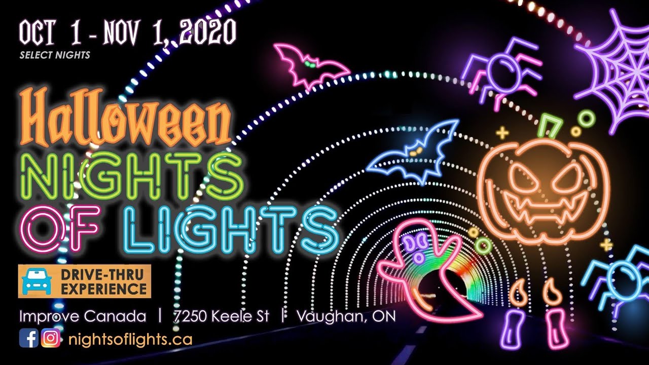 🎃Halloween Night of Lights drivethrough experience first time in