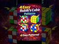 4 Easy Rubik’s Cube Patterns Anyone Can Make!