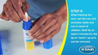 Dr. Scholl's | How To Use Dual Action Freeze Away® Wart Remover screenshot 3