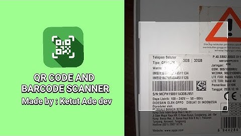 QR and barcode scanner (preview)