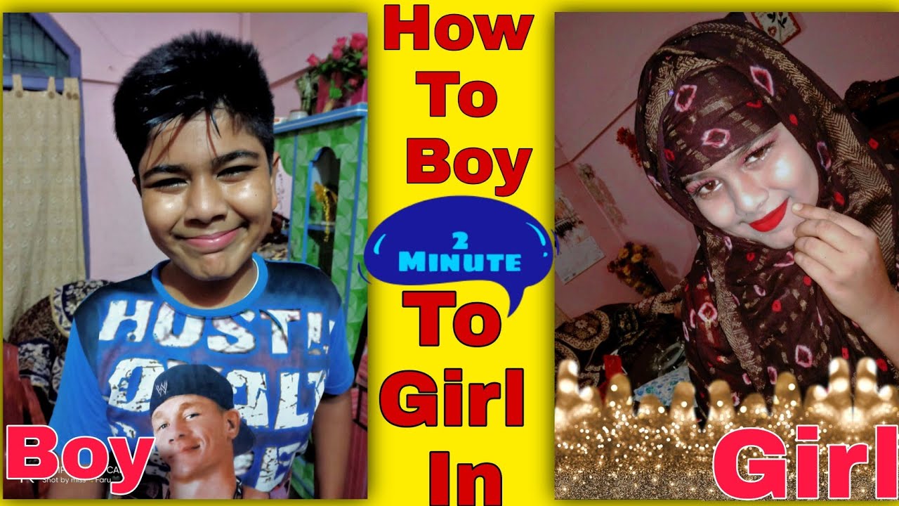 Makeup ka jadu boy to girl //no compact makeup tutorial //just for