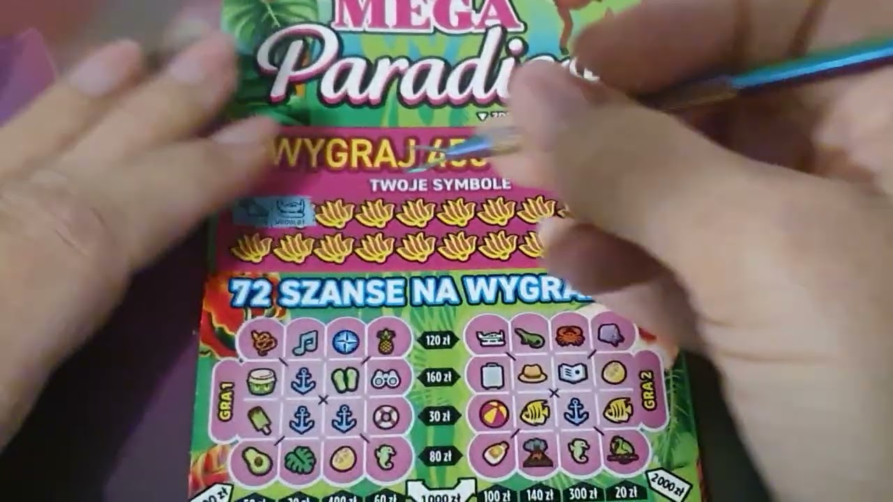 Zdrapki # 1135 mix za 70 zł,  jest bosko🍀🍀🍀