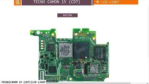 TECNO Camon 15 CD7 LCD Light Solution