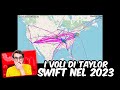 I 300 VOLI in AEREO in UN ANNO di TAYLOR SWIFT!