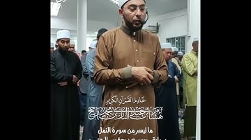 ما تيسر من سورة النمل || رواية رويس عن يعقوب || القارئ هشام عبد الباري || تراويح ١٤٤٥ ه