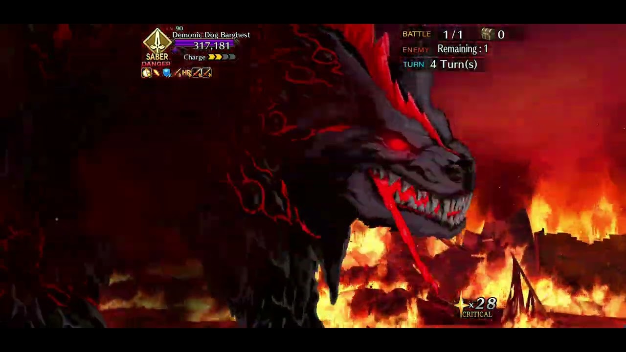 Fate grand order lostbelt 6 Barghest boss fight - YouTube