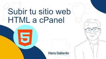 Subir (Cargar) tu sitio web simple HTML/PHP a cPanel en 10 minutos