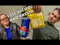 RECEBI UM PACOTE MISTERIOSO DE UM INSCRITO + TRETA COM O ÁLCOOL AZUL 😂📦🤜