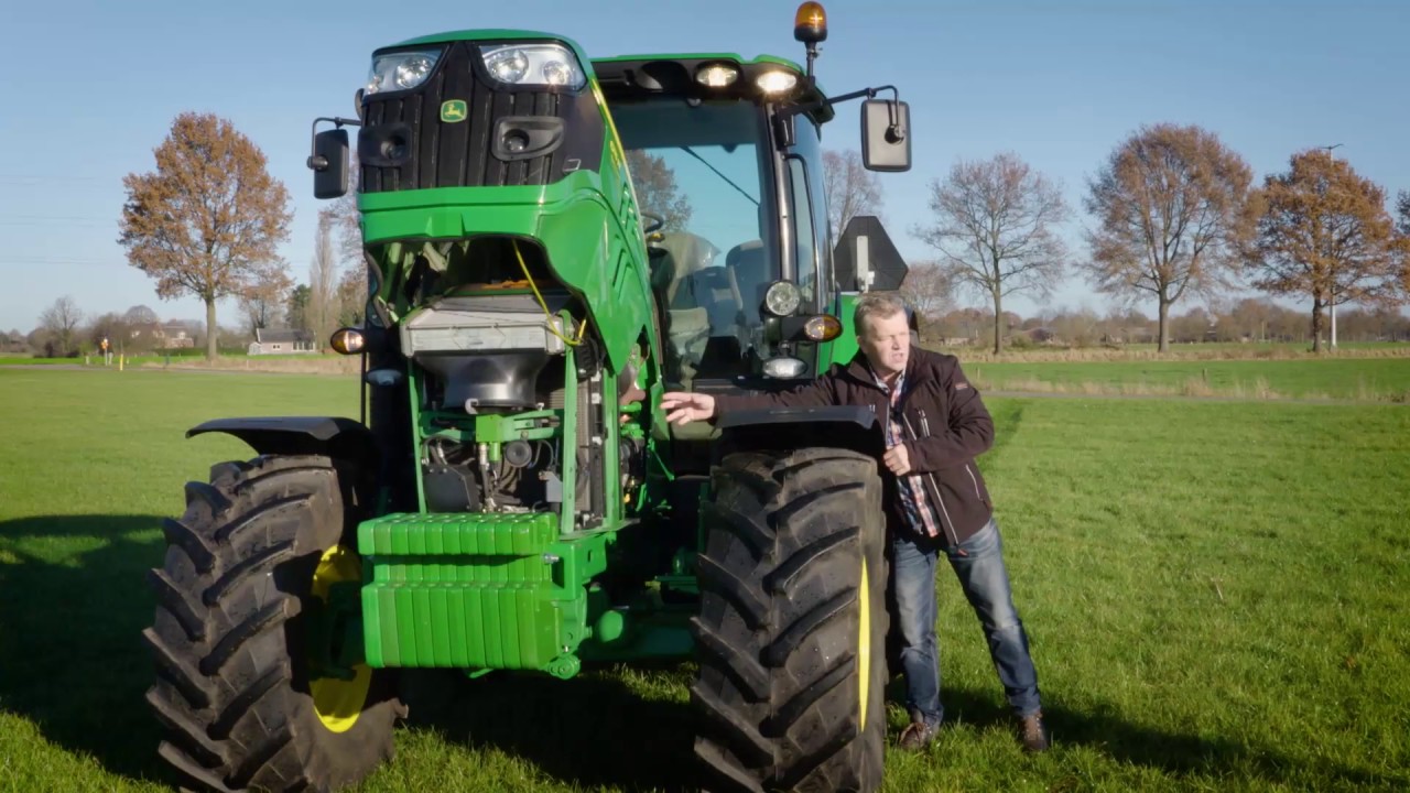 TopGear John Deere 6115R met Gerrit Vossers